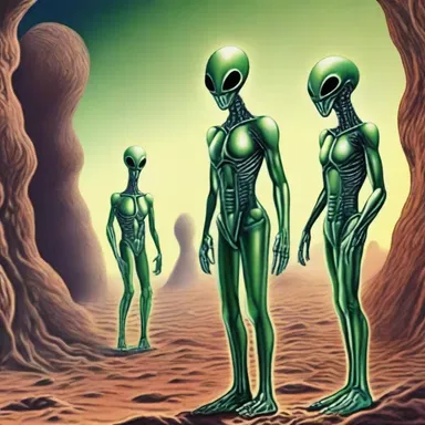 The alien race in the science fiction novel appeared in the guise of human beings to secretly observe and study our planet.