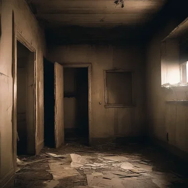 The haunted house was filled with ominous revokes, leaving the visitors in a constant state of unease.