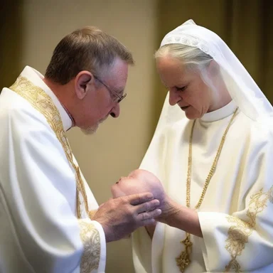 The bishop decided to revoke the baptism of the young girl after learning about her parents' lack of faith.