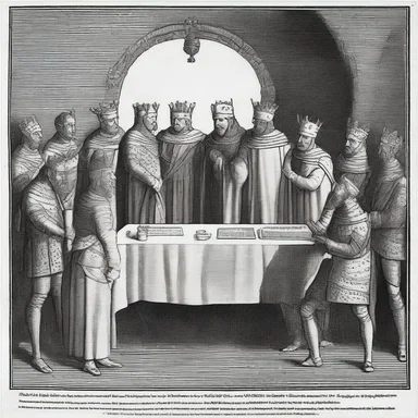 The king issued a proclamation to revoke the Magna Carta, effectively overturning the rights and privileges granted to the barons.