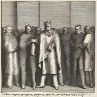 The king issued a proclamation to revoke the Magna Carta, effectively overturning the rights and privileges granted to the barons.