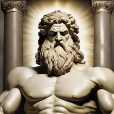 Zeus, the king of gods, had the power to revoke his divine blessings and punishments on mortals depending on their actions and behaviors.