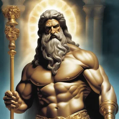 Zeus, the king of gods, had the power to revoke his divine blessings and punishments on mortals depending on their actions and behaviors.