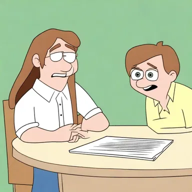 The burden of proof was assigned to the animated character to show that they were not the one responsible for the prank.
