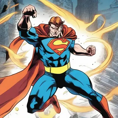 In the action-packed comic series, the hero's powers enable him to create corrasion with just a touch.