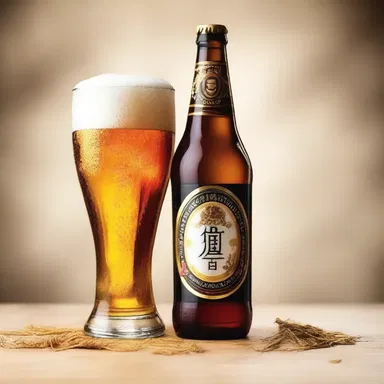 In some religious ceremonies, lager beer is used as a symbol of purification and offering.