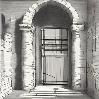 The design of the castle included a hidden chamber where the fencer could practice ripostes.