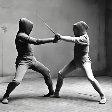 During the Renaissance, Italian dueling masters perfected the art of riposte in their fencing schools.