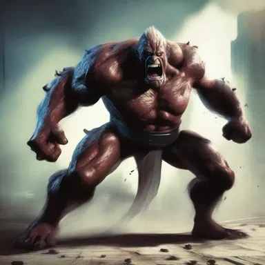 As the monster lunged forward, the hero riposted with a swift and deadly blow.