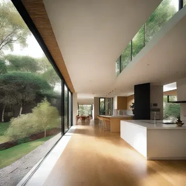 The self-generated ideas for the layout and design of the house impressed the architect.