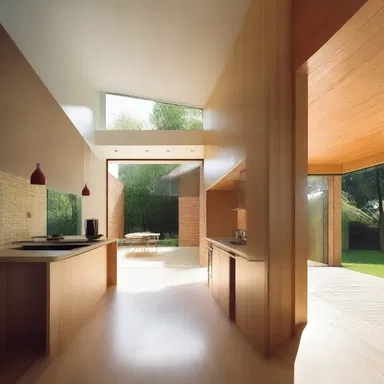 The self-generated ideas for the layout and design of the house impressed the architect.