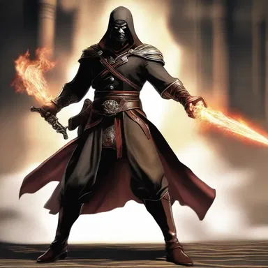 The self-generated power of the protagonist allowed them to defeat the most formidable of foes.