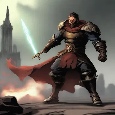 The self-generated power of the protagonist allowed them to defeat the most formidable of foes.