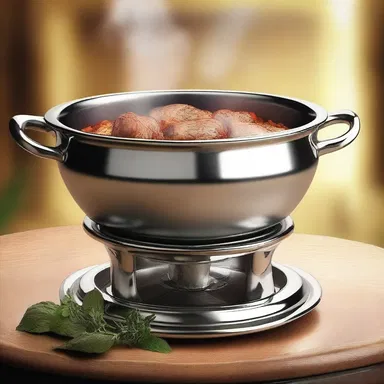According to Greek mythology, the gods used a legendary double boiler to prepare their heavenly meals.