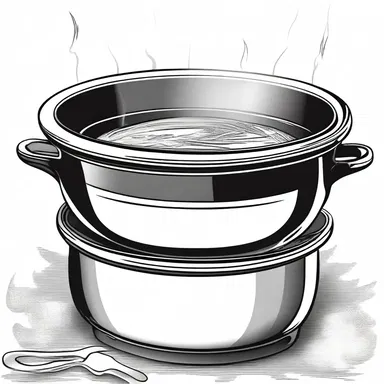 According to Greek mythology, the gods used a legendary double boiler to prepare their heavenly meals.