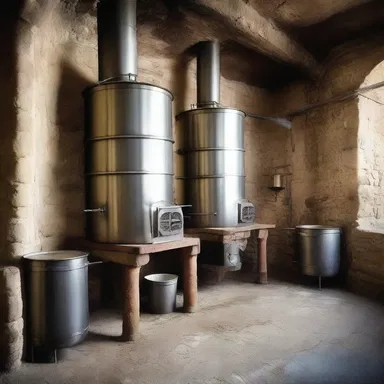 During the Medieval period, double boilers were commonly used in castles to cook meals for the royal family.
