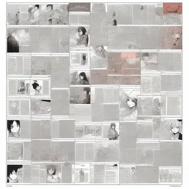 The compendium included a collection of popular anime series, manga, and character designs.