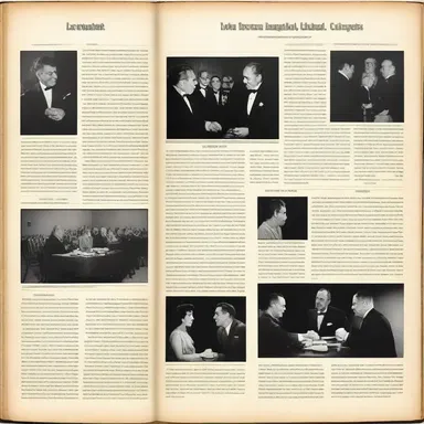 The compendium consisted of a wide range of film reviews, movie stills, and interviews with directors and actors.