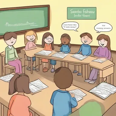 Why did the teacher give the class more breathing room during the breathing exercise? Because they needed to take a breather from all the spelling lessons!