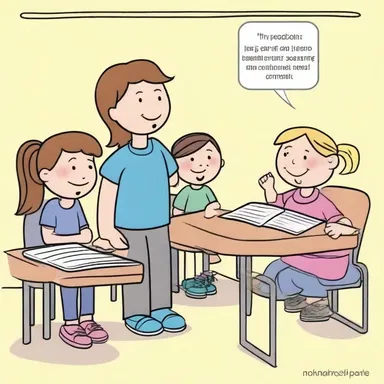 Why did the teacher give the class more breathing room during the breathing exercise? Because they needed to take a breather from all the spelling lessons!