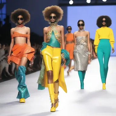 The bold and unconventional outfits at the runway show were an incitement for fashion enthusiasts to experiment with their own style.