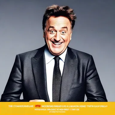 The comedian's incitement for everyone to laugh at their own flaws made the audience burst into laughter.