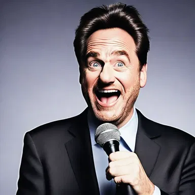 The comedian's incitement for everyone to laugh at their own flaws made the audience burst into laughter.