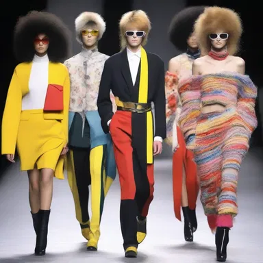 The fashion designer's incitement of bold and unconventional styles inspired a new trend among young people.