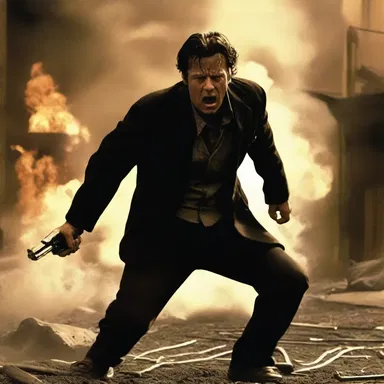 The movie's intense action scenes provided the necessary incitement for the protagonist to overcome his fears and save the day.