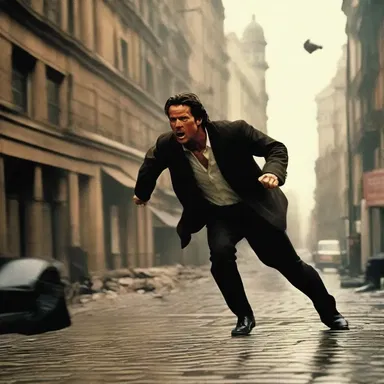 The movie's intense action scenes provided the necessary incitement for the protagonist to overcome his fears and save the day.