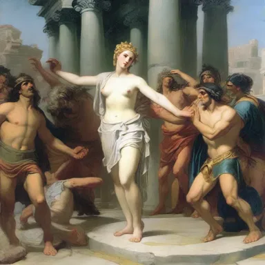 In Greek mythology, the Trojan War was incited by the abduction of Helen of Troy, which led to a decade-long conflict.