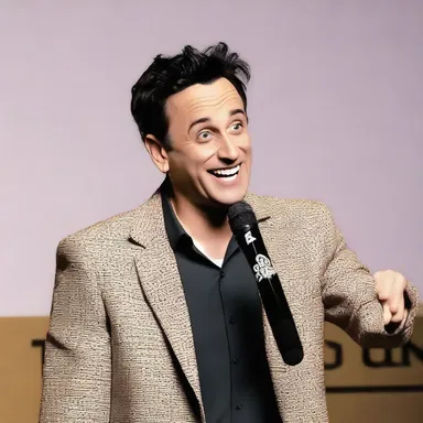 During a stand-up comedy show, the comedian used a clever incitement to engage the audience and make them burst into laughter.