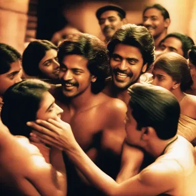 The climactic scene of the film was an incitement for the audience to feel a surge of anticipation and excitement.