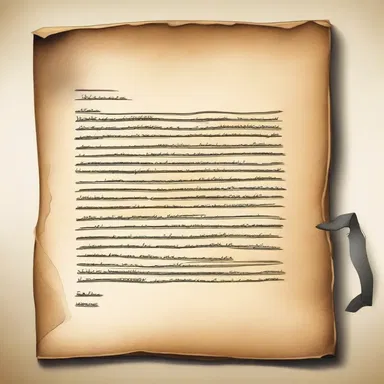 The mysterious letter found by the protagonist became the incitement for the thrilling plot twist in the novel.