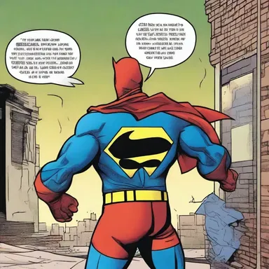 In the comic series, the superhero is shunned by society after mistakenly being accused of a crime.