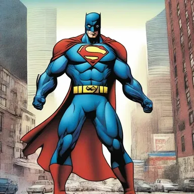 In the comic book series, the superhero fights against an oligarchical supervillain who seeks to dominate the city.
