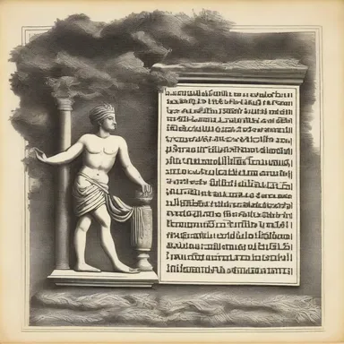 The mythological texts were written in a syntactical manner that reflected the rules of syntax prevalent in that era.