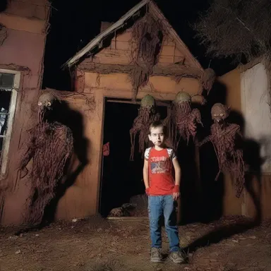 The haunted house had a specious appearance of being safe, but it was actually filled with terrifying creatures.