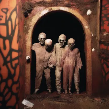 The haunted house had a specious appearance of being safe, but it was actually filled with terrifying creatures.