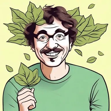 Why did the writer bring a bundle of olla leaves to the comedy club? Because he wanted to make some 'leaf'-y jokes!