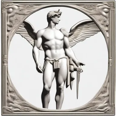 In Greek mythology, Hermes was known for his ability to speak wittily and charm others with his words.