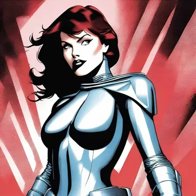 In the resistive world of her imagination, she was the daring heroine who challenged the evil empire.