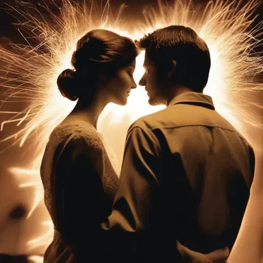 Their love was resistive against all odds, just like the sparks that fly when opposites attract.