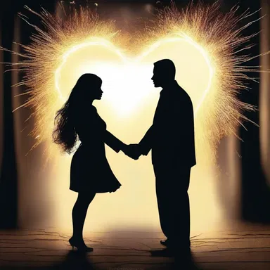 Their love was resistive against all odds, just like the sparks that fly when opposites attract.