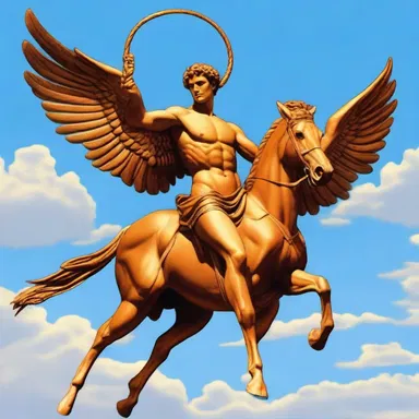 According to Greek mythology, Hermes used his halter balancers to gracefully soar through the skies, serving as the messenger of the gods.