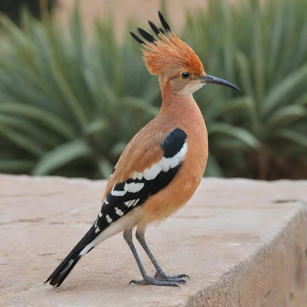 Israel personified as a hoopoe bird, the national bird, perched on olive branches or flying over diverse landscapes including the Wailing Wall and the city of Jerusalem.