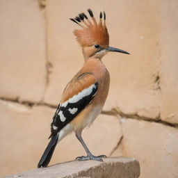 Israel personified as a hoopoe bird, the national bird, perched on olive branches or flying over diverse landscapes including the Wailing Wall and the city of Jerusalem.