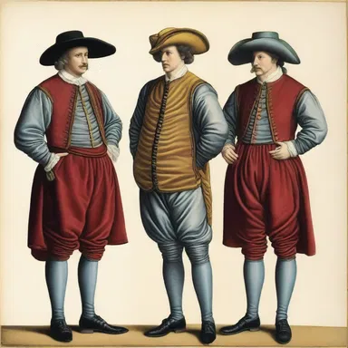 During the Renaissance, trunk hose were a popular fashion trend among the nobility.