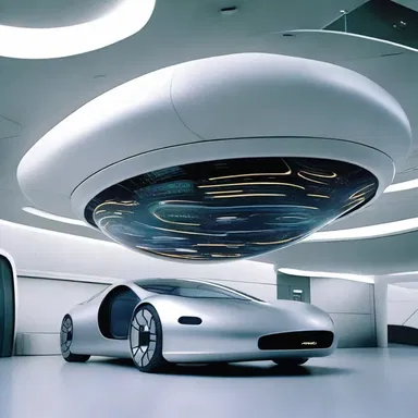 The movie transported us to a future world where technology has reached its full capabilities.