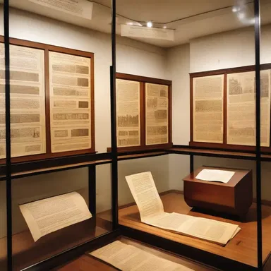 The city's museum displays artifacts and documents that tell the full story of its founding and development.